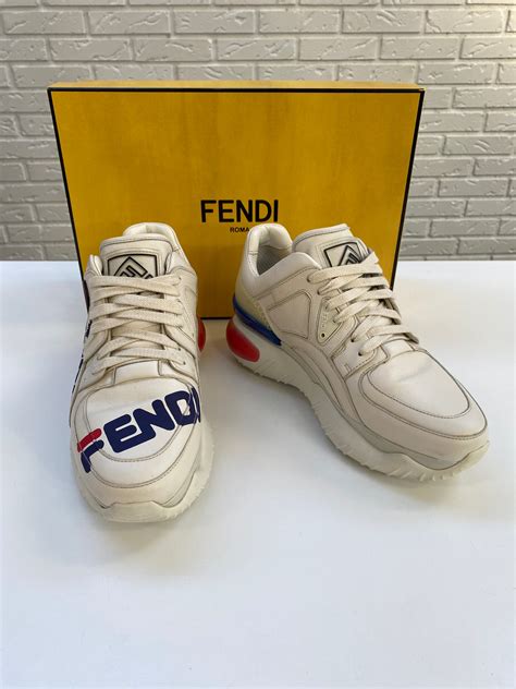 fendi fila lookbook|porter FILA x Fendi sneakers.